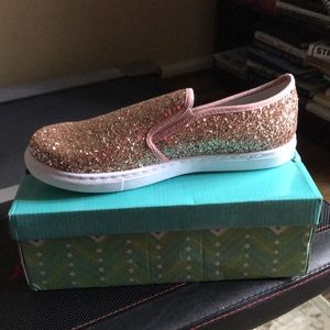 Glitter, Slip-On Sneakers